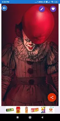 Scary Clown HD Wallpapers android App screenshot 5